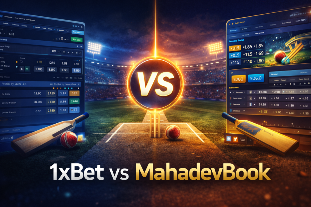 1xbet vs mahadevbook