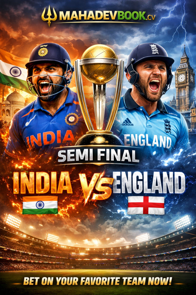 INDIA VS ENGLAND T20 WORLD CUP 2026 SEMI-FINAL