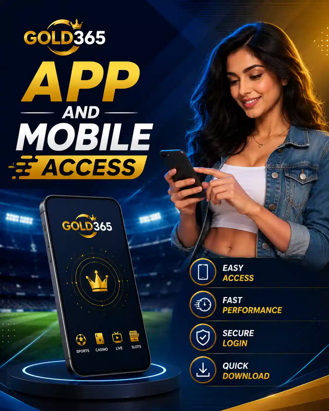 what is gold365 id