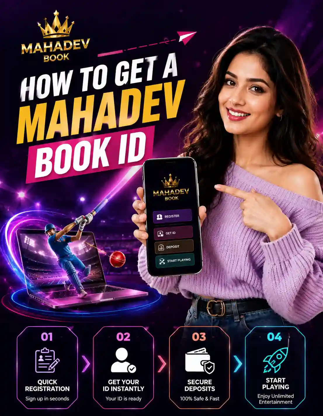 Mahadev Book Registration Steps