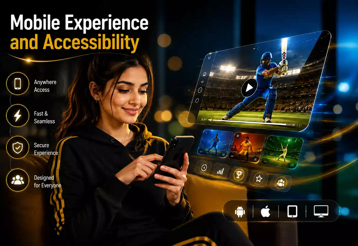Mahadev Book mobile experience
