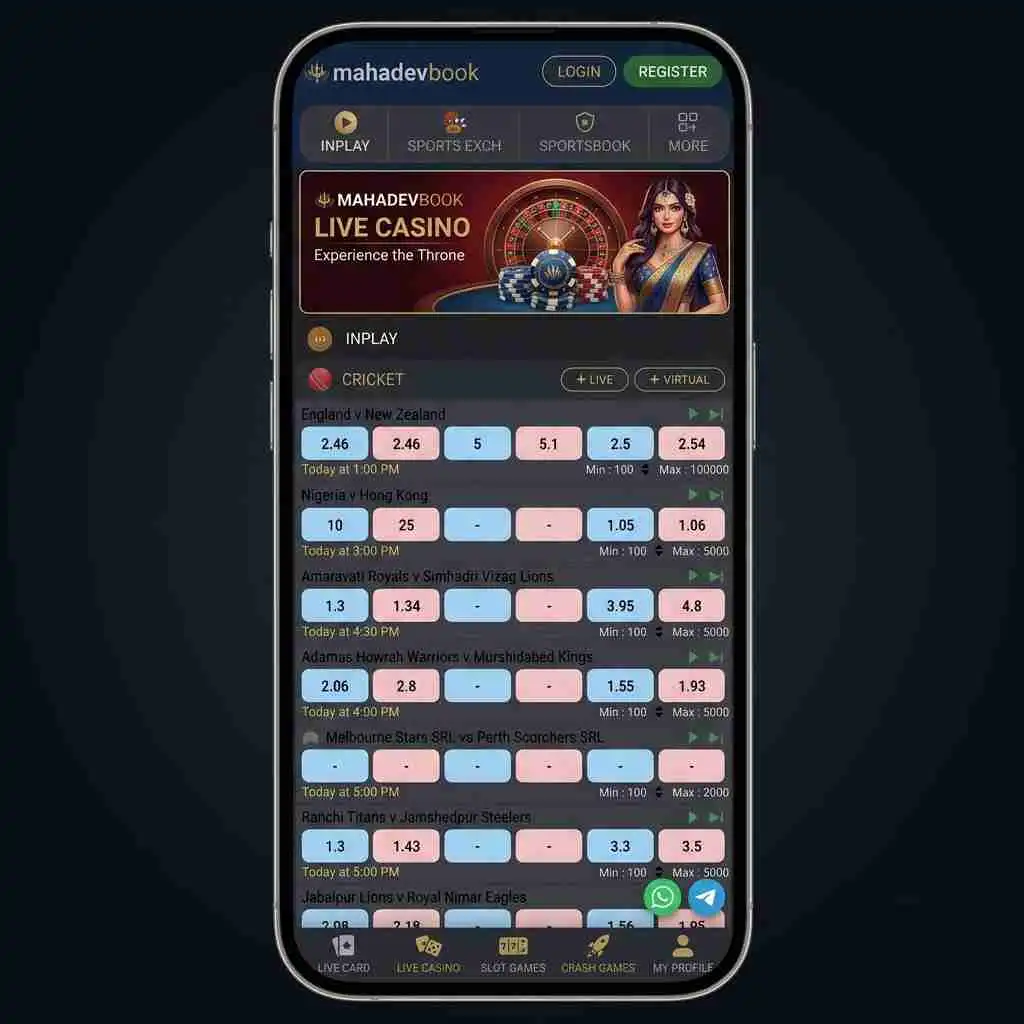 mahadevbook app for mobile