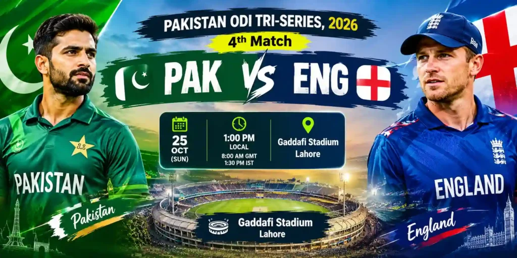 PAK vs ENG