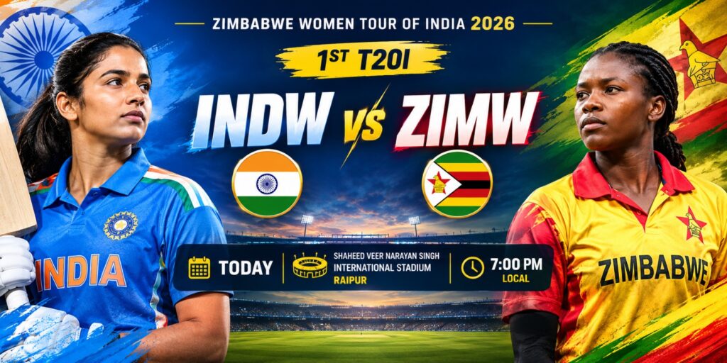 India vs Zimbabwe Women