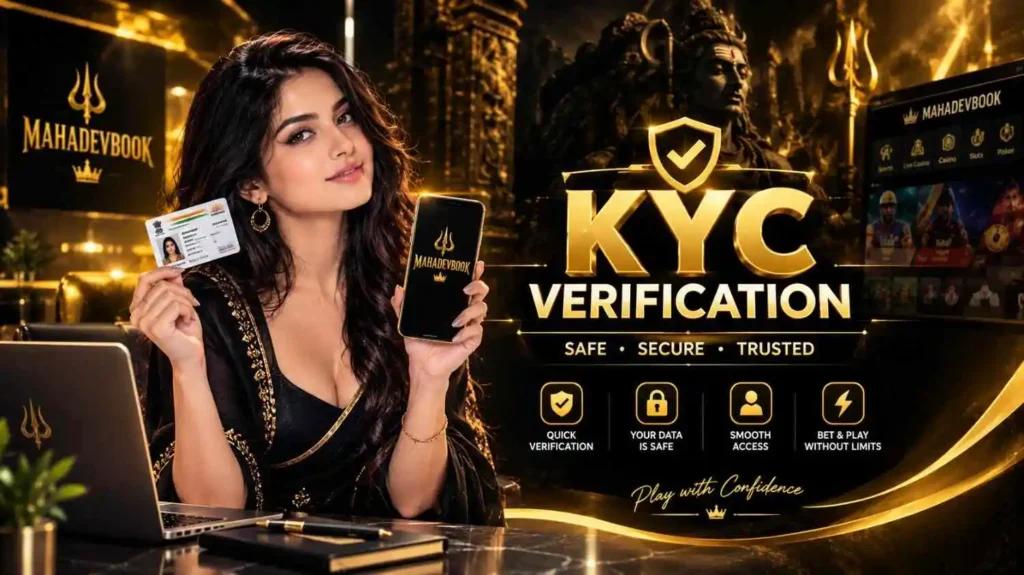 MahadevBook KYC verification and secure account verification banner