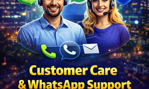 Customer Care and Whatsapp Support at Mahadevbook